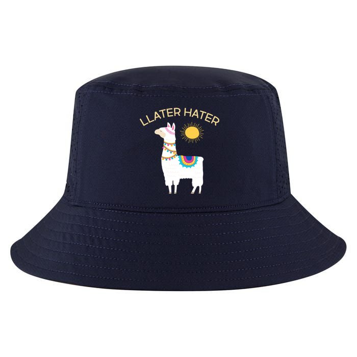 Llater Hater Llama Cool Comfort Performance Bucket Hat