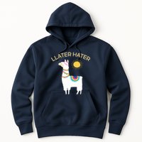 Llater Hater Llama Hoodie