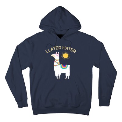 Llater Hater Llama Hoodie