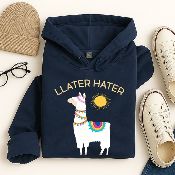 Llater Hater Llama Hoodie