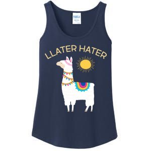 Llater Hater Llama Ladies Essential Tank