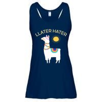 Llater Hater Llama Ladies Essential Flowy Tank