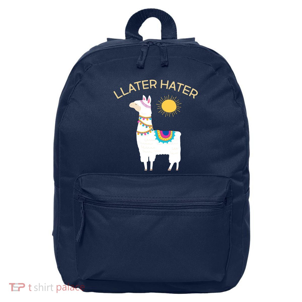 Llater Hater Llama 16 in Basic Backpack