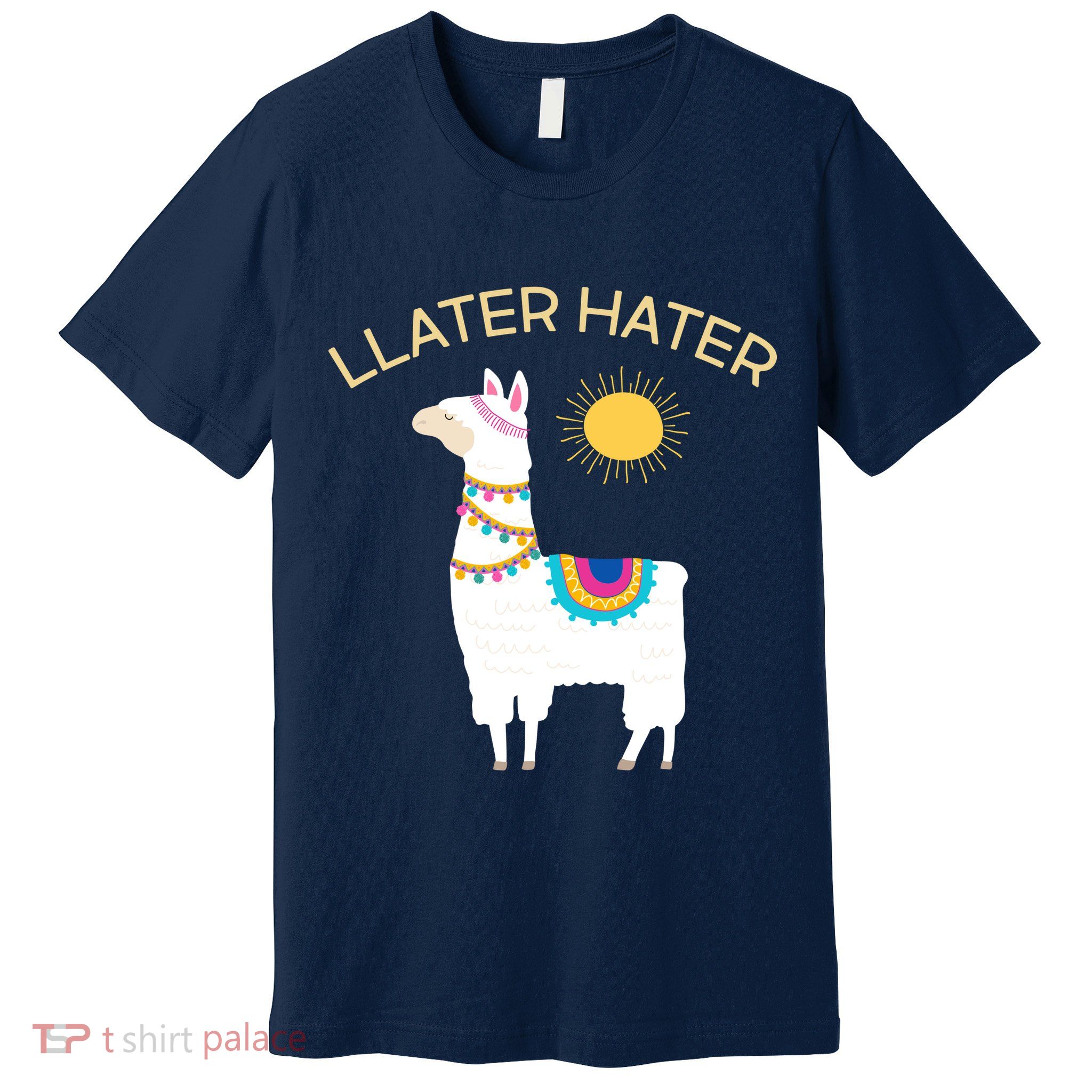 Llater Hater Llama Premium T-Shirt