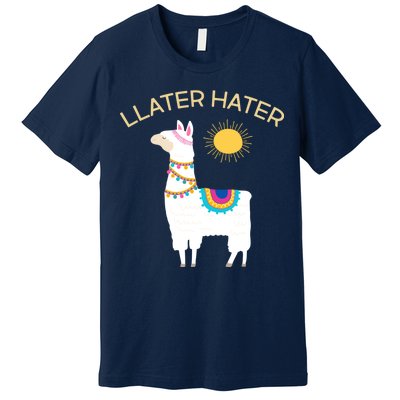 Llater Hater Llama Premium T-Shirt