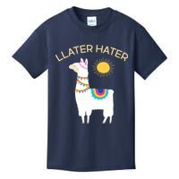 Llater Hater Llama Kids T-Shirt