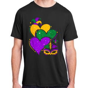 Laissez Les Bon Temps Rouler Happy Mardi Gras Fat Tuesday Adult ChromaSoft Performance T-Shirt