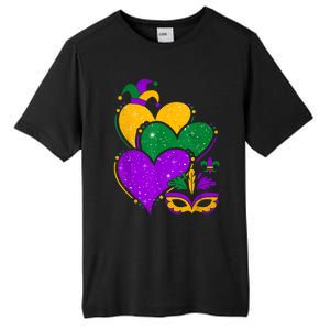 Laissez Les Bon Temps Rouler Happy Mardi Gras Fat Tuesday Tall Fusion ChromaSoft Performance T-Shirt