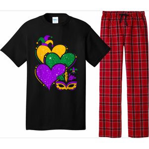 Laissez Les Bon Temps Rouler Happy Mardi Gras Fat Tuesday Pajama Set