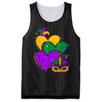 Laissez Les Bon Temps Rouler Happy Mardi Gras Fat Tuesday Mesh Reversible Basketball Jersey Tank