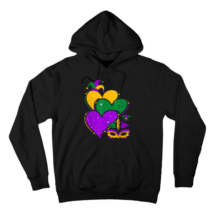 Laissez Les Bon Temps Rouler Happy Mardi Gras Fat Tuesday Tall Hoodie