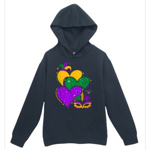 Laissez Les Bon Temps Rouler Happy Mardi Gras Fat Tuesday Urban Pullover Hoodie