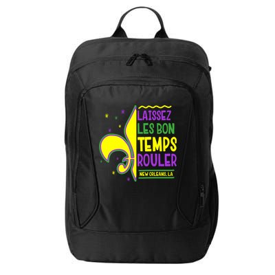 Laissez Les Bon Temps Rouler Let The Good Times Roll City Backpack