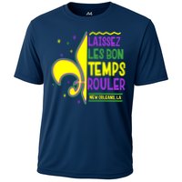 Laissez Les Bon Temps Rouler Let The Good Times Roll Cooling Performance Crew T-Shirt