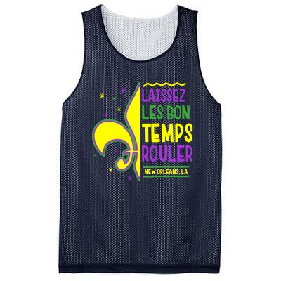 Laissez Les Bon Temps Rouler Let The Good Times Roll Mesh Reversible Basketball Jersey Tank