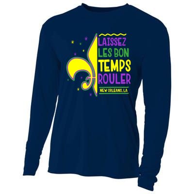 Laissez Les Bon Temps Rouler Let The Good Times Roll Cooling Performance Long Sleeve Crew