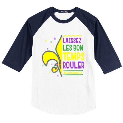 Laissez Les Bon Temps Rouler Let The Good Times Roll Baseball Sleeve Shirt