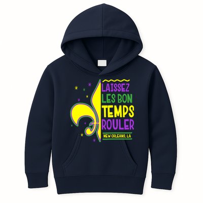 Laissez Les Bon Temps Rouler Let The Good Times Roll Kids Hoodie