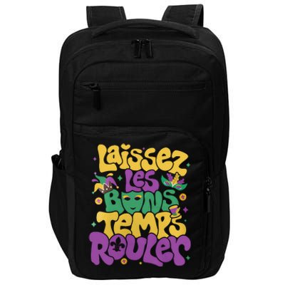 Laissez Les Bons Temps Rouler Mardi Gras Impact Tech Backpack