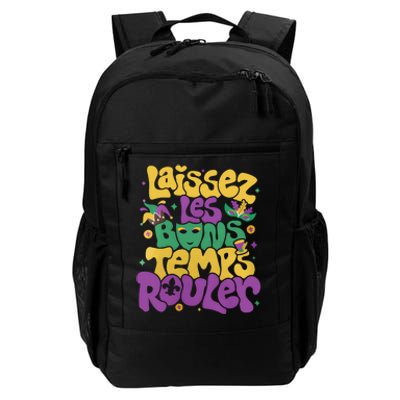 Laissez Les Bons Temps Rouler Mardi Gras Daily Commute Backpack