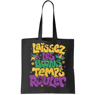 Laissez Les Bons Temps Rouler Mardi Gras Tote Bag