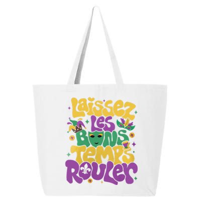 Laissez Les Bons Temps Rouler Mardi Gras 25L Jumbo Tote