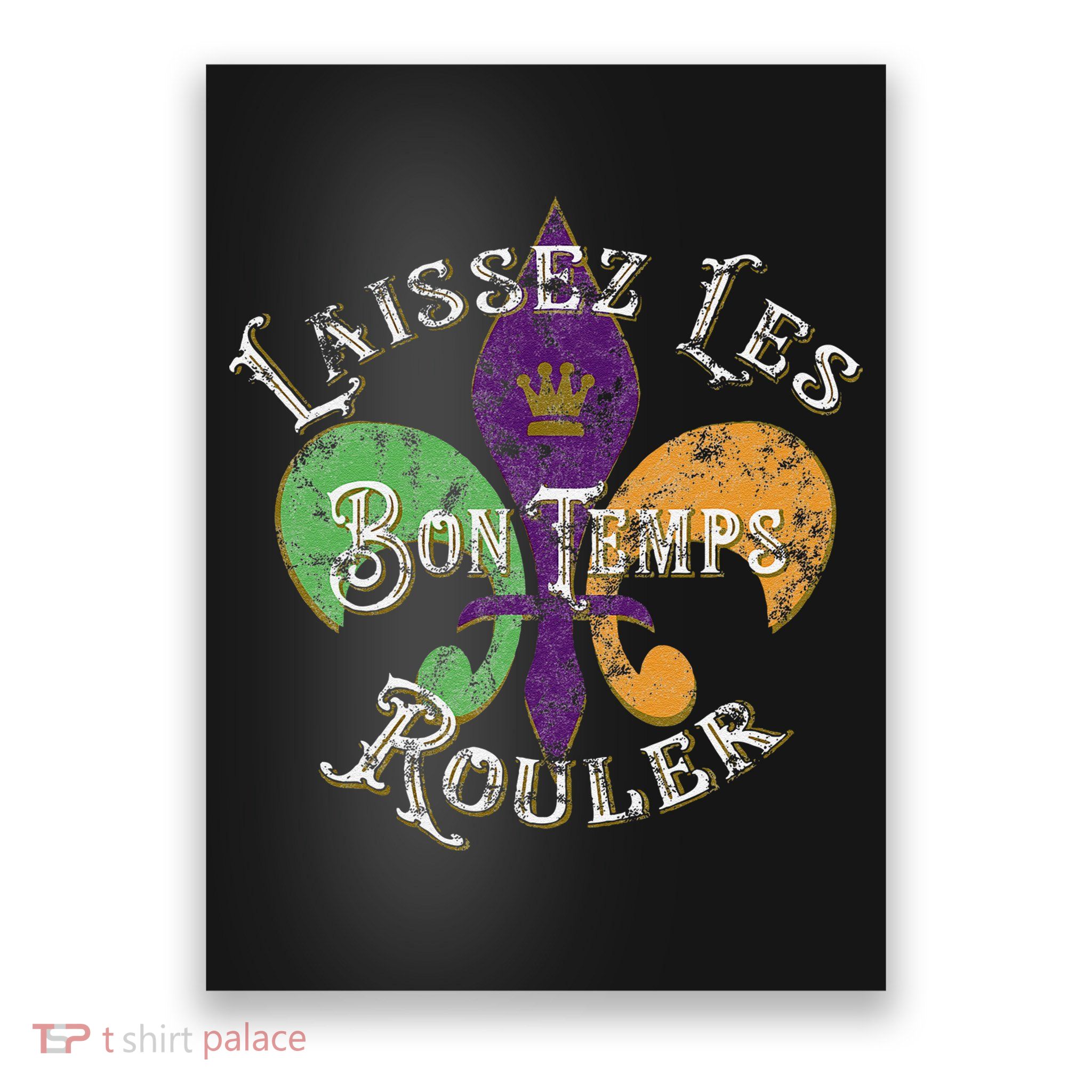 Laissez Les Bon Temps Rouler Mardi Gras 2024 Fleur De Lis Poster