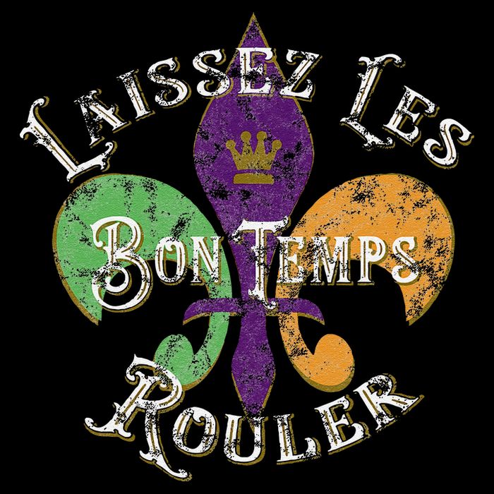 Laissez Les Bon Temps Rouler Mardi Gras 2024 Fleur De Lis Toddler T-Shirt