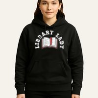 Library Librarian Bookworm Reading Books Hoodie