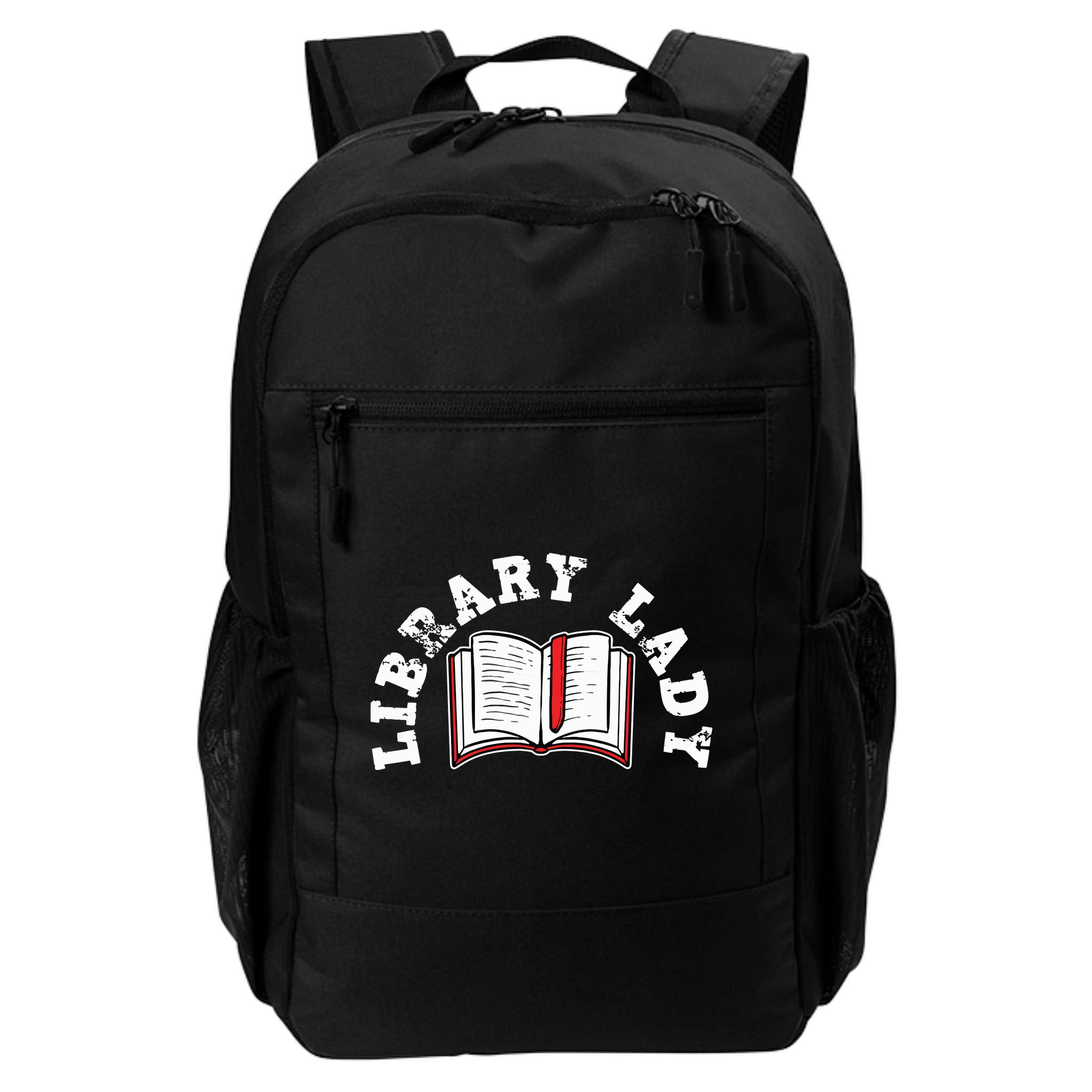 Library Librarian Bookworm Reading Books Backpack