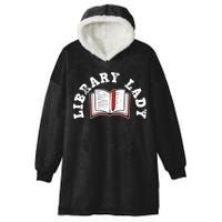 Library Librarian Bookworm Reading Books Hooded Wearable Blanket