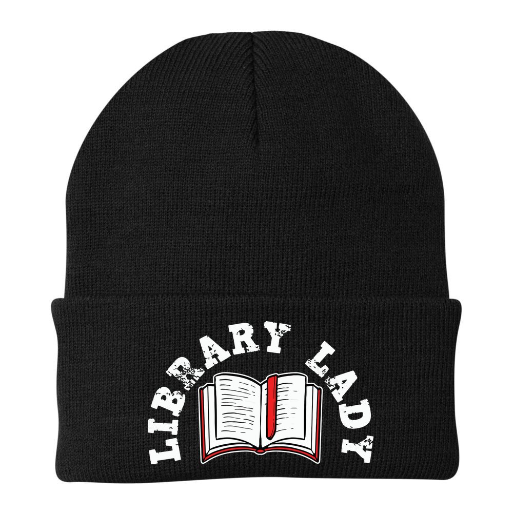 Library Librarian Bookworm Reading Books Beanie