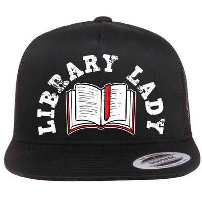 Library Librarian Bookworm Reading Books Flatbill Hat