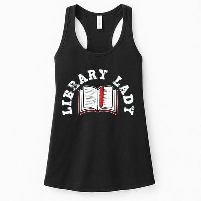 Library Librarian Bookworm Reading Books Womens Tank Top