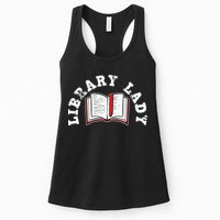 Library Librarian Bookworm Reading Books Womens Tank Top