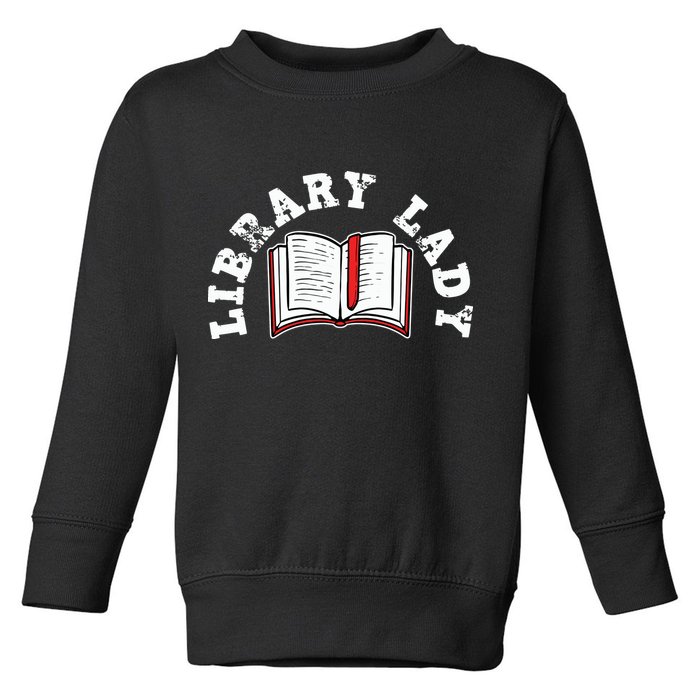 Library Librarian Bookworm Reading Books Toddler Sweatshirt