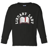 Library Librarian Bookworm Reading Books Toddler Long Sleeve Shirt