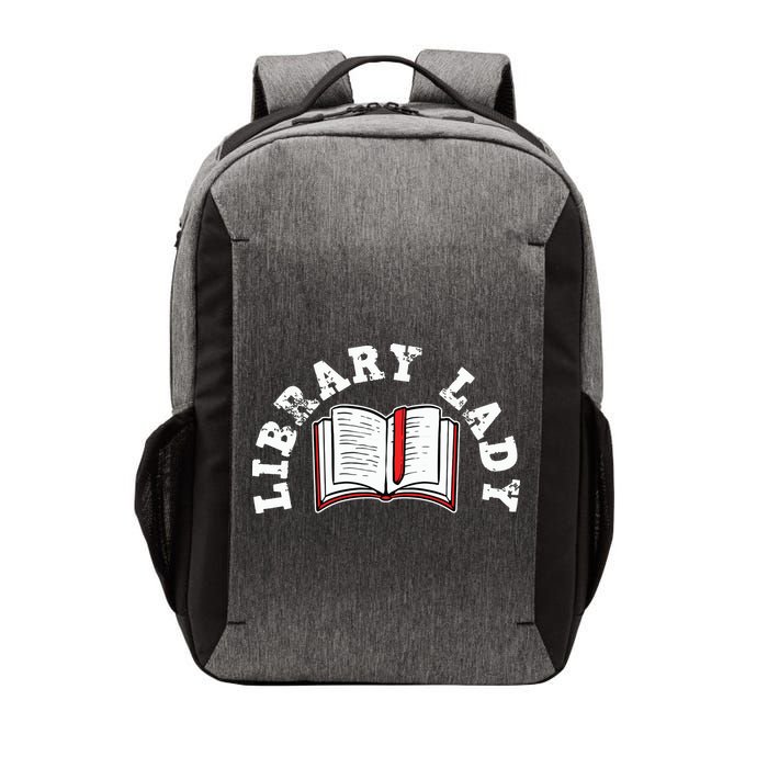 Library Librarian Bookworm Reading Books Vector Backpack