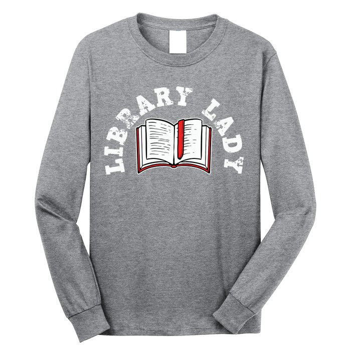 Library Librarian Bookworm Reading Books Long Sleeve Shirt
