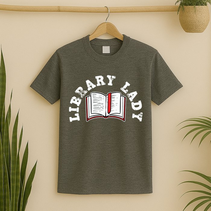 Library Librarian Bookworm Reading Books T-Shirt