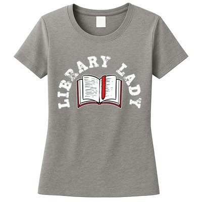 Library Librarian Bookworm Reading Books Womens T-Shirt