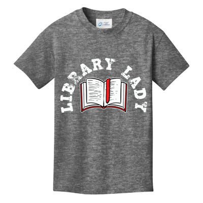 Library Librarian Bookworm Reading Books Kids T-Shirt