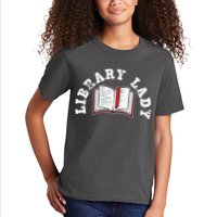 Library Librarian Bookworm Reading Books Kids T-Shirt