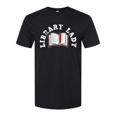 Library Librarian Bookworm Reading Books Softstyle CVC T-Shirt