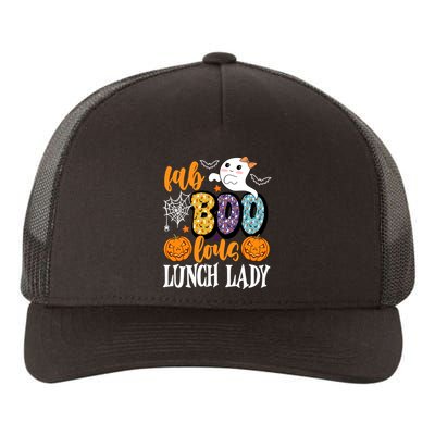 Lunch Lady Boo Halloween Festive Cute Yupoong Adult 5-Panel Trucker Hat