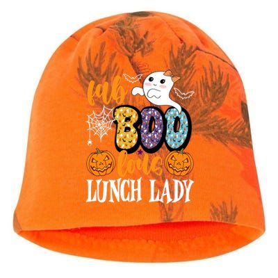 Lunch Lady Boo Halloween Festive Cute Kati - Camo Knit Beanie