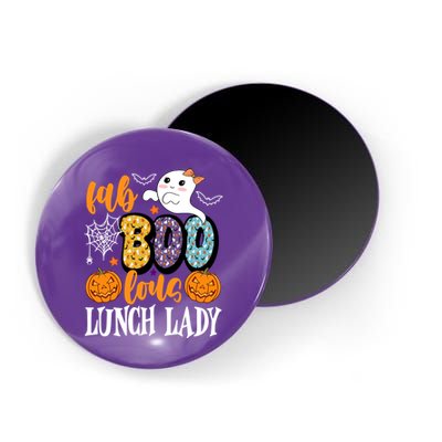 Lunch Lady Boo Halloween Festive Cute Magnet