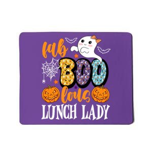 Lunch Lady Boo Halloween Festive Cute Mousepad