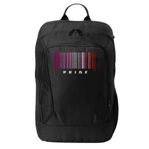 LGBT LESBIAN BARCODE Lesbian Flag LGBTQ Ally Pride Month City Backpack