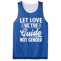 Let Love Be The Guide Not Gender Gift Mesh Reversible Basketball Jersey Tank